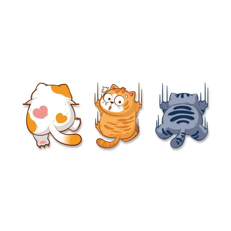 威曼斯 划痕贴 抓痕猫咪3件套-小号 券后0.08元