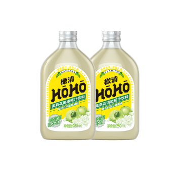 橄清 滇橄榄汁 280ml*2瓶 ￥9.7
