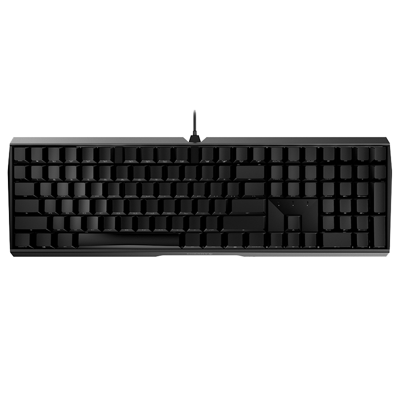 CHERRY樱桃 MX3.0S机械键盘 游戏键盘 合金外壳 樱桃无钢结构 黑色红轴 376.66元
