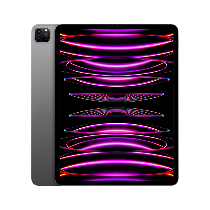 30日12点开始、京东PLUS：Apple/苹果 iPad Pro 12.9英寸(第6代)平板电脑2022年款(256GWLAN版/M2芯片/MNXR3CH/A)深空灰色 9442.51元包邮