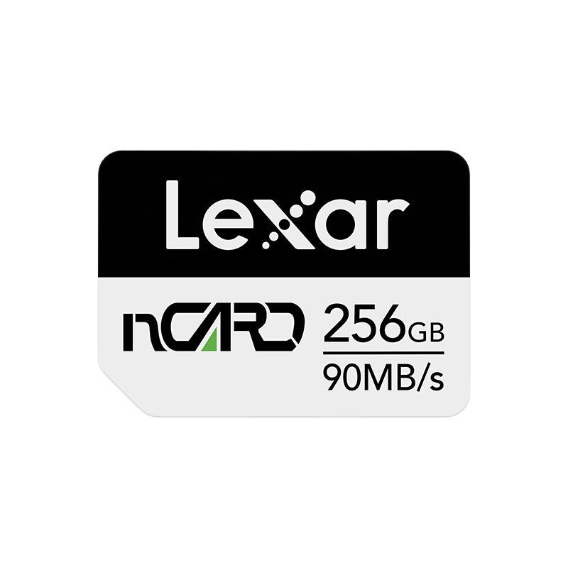 20点开始：Lexar 雷克沙 nCARD NM存储卡 256GB 券后139元