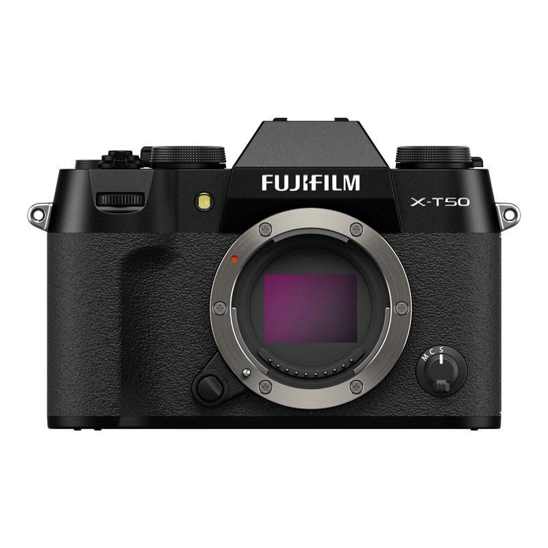 富士（FUJIFILM）X-T50/XT50 微单相机 机身 4020万像素 7档五轴防抖 20款胶片模拟 经典黑 9999元