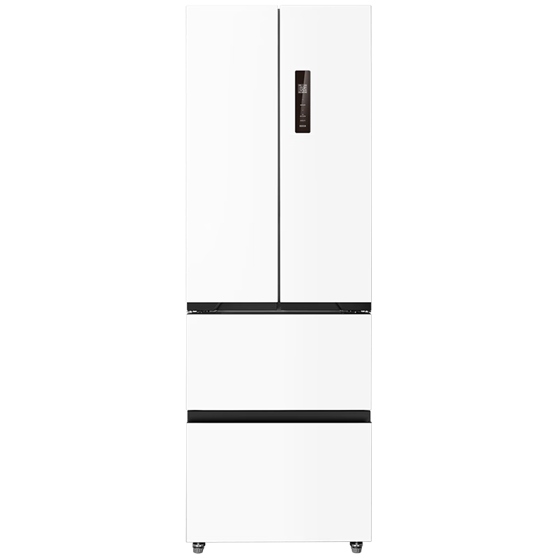 再降价、PLUS会员：Midea 美的 MR-418WFPE 60cm薄法式多门四开门电冰箱超薄 418升 3404.6元包邮