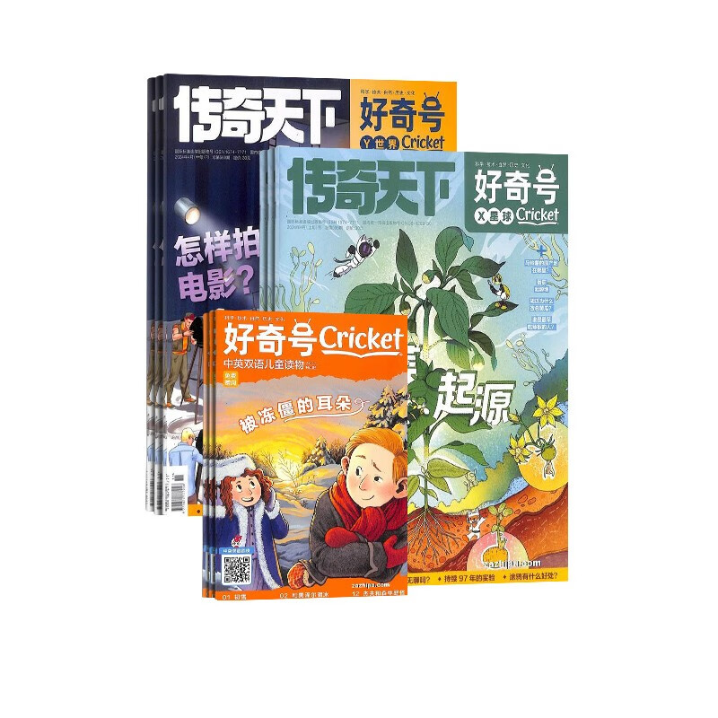 今日必买：《好奇号杂志》（2024年6月-2025年5月，共12期） 188元（双重优惠）