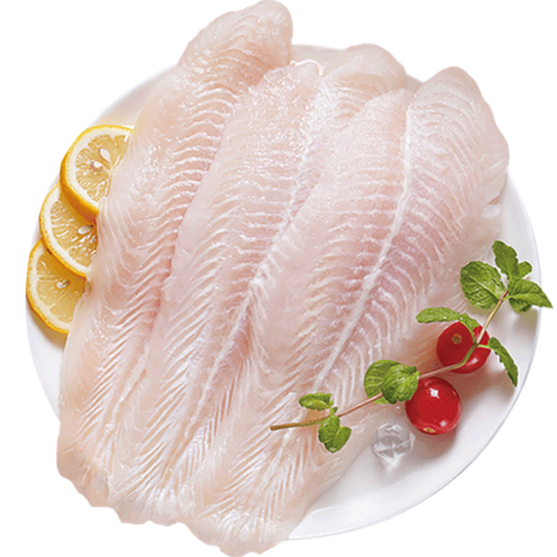 PLUS会员、需凑单：中洋鱼天下 冷冻去皮巴沙鱼柳 1.2kg 44.55元（合14.85元/件）