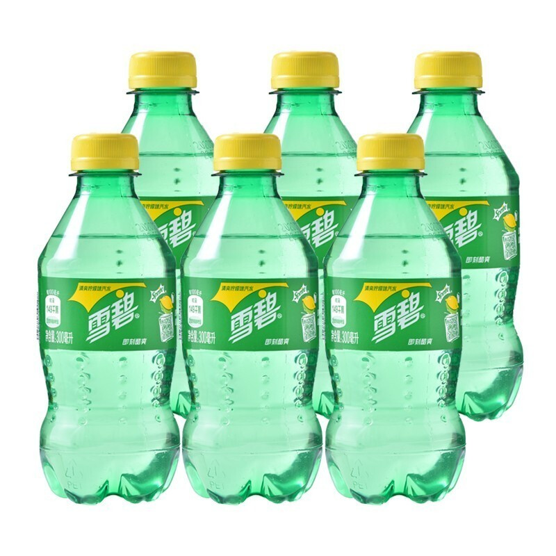 Sprite 雪碧 可口可乐（Coca-Cola）雪碧300ml*6瓶 券后3.41元