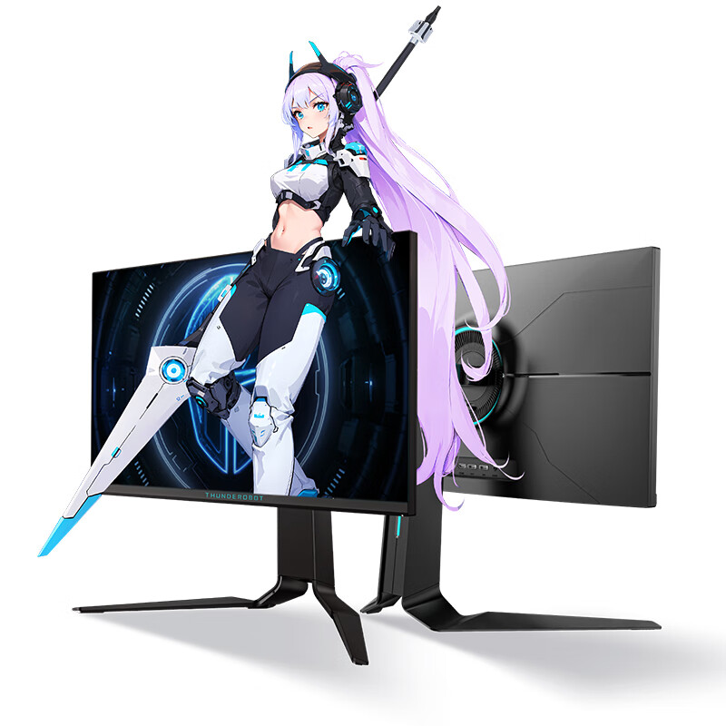 ThundeRobot 雷神 LQ25F240L 24.5英寸 IPS G-sync FreeSync 显示器（2560×1440、240Hz、99%sRGB、HDR10） 券后1314元