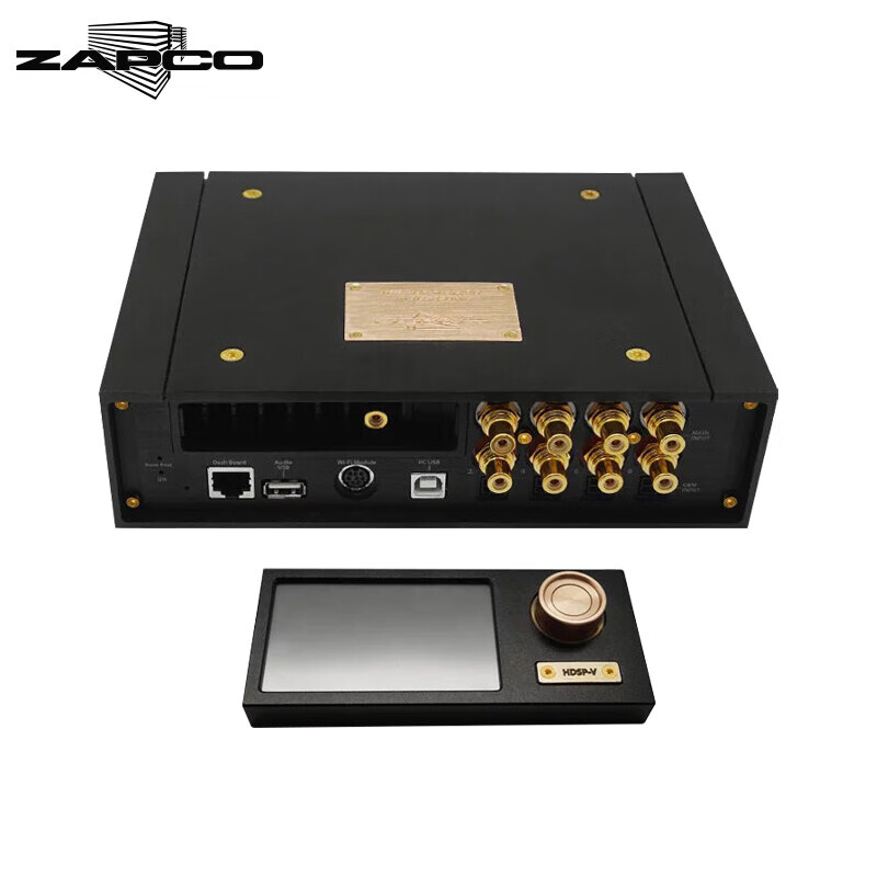 ZAPCO 骇客 HDSP-Z8V 8声道DSP处理器 数字信号处理器 HDSP-Z8V 券后12830元