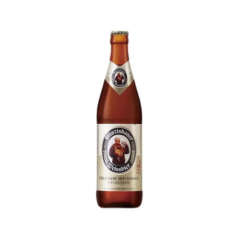 范佳乐 百威集团（教士啤酒）德国小麦白啤酒450ml×12瓶 74元