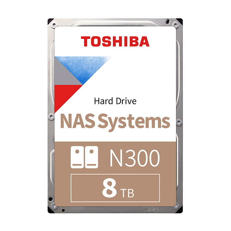 TOSHIBA 东芝 N300系列 3.5英寸 NAS硬盘 8TB（CMR、7200rpm、256MB）HDWG180 1163.01元包邮