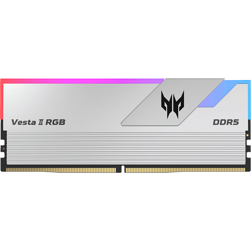 PREDATOR 宏碁掠夺者 炫光星舰系列 Vesta II DDR5 6800MHz 台式机内存 灯条 32GB（16GB*2） CL32 721.33元包邮（需凑单）