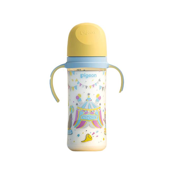 Pigeon 贝亲 自然实感第三代FUN系列 AA225 PPSU奶瓶 彩绘款 330ml 马戏团 LL码 6月+ 88.55元