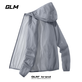 移动端：GLM 防晒衣男夏季轻薄透气户外运动钓鱼男士带帽防晒服