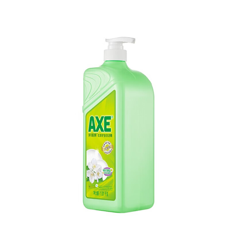 AXE 斧头 牌（AXE）斧头洗洁精洗涤灵厨房洗碗液果蔬餐具清洗剂 花茶（1泵2补） 券后32.33元