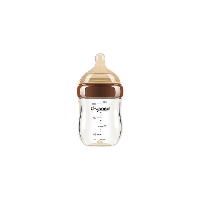 thyseed 世喜 玻璃奶瓶0-6个月新生儿奶瓶防胀气0-3个月婴儿奶嘴240ml（3-7月） 132.75元
