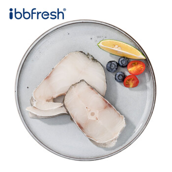 ibbfresh冷冻大西洋真鳕鱼中段400g/袋 3-6块  健康食材 生鲜鱼类