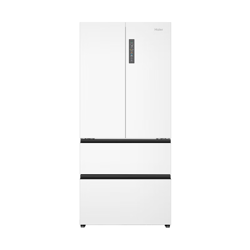 再降价、PLUS会员：Haier 海尔 510升 法式四开门冰箱 一级能效 BCD-510WGHFD59WVU1 3758.2元包邮（需领券，晒单返50元）