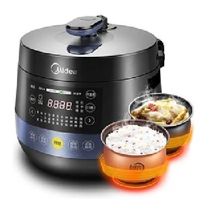 Midea 美的 MY-YL50Easy202 电压力锅 4.8L 黛黑藏青色 176.92元 （以旧换新补贴20元、返现补贴20元后）