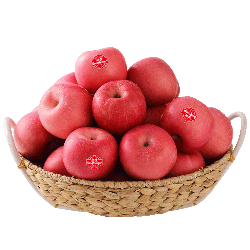 PLUS会员：Goodfarmer 佳农 红富士苹果 单果重160-200g 5kg*2件 73.9元（需领券，合36.95元/件）