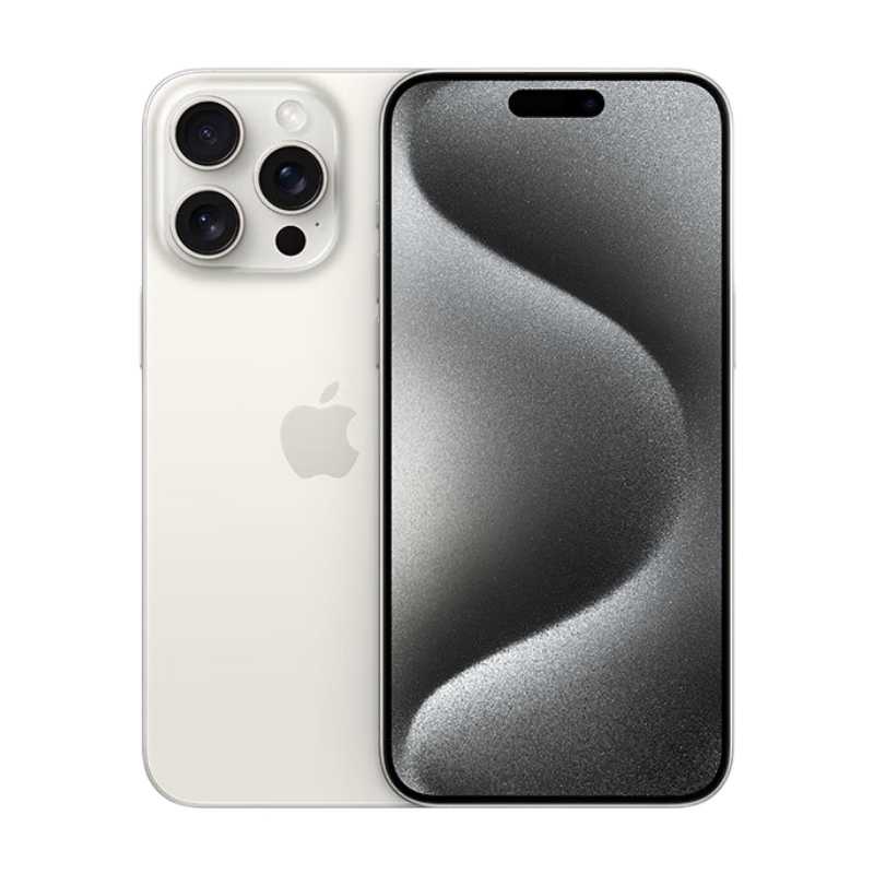Apple/苹果 iPhone 15 Pro Max A3108 512GB 白色钛金属 支持移动联通电信5G 双卡双待手机 9578.76元（需领券）