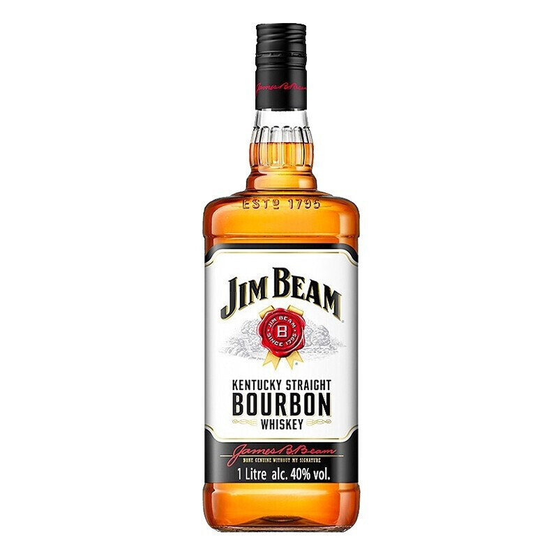 JIM BEAM 金宾 调和 波本威士忌 40%vol 1L 券后75元