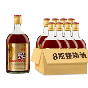 古越龙山 库藏金三年 传统型半干 绍兴 黄酒 500ml*8瓶 整箱装 72元