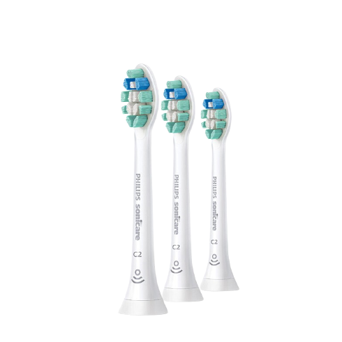 PHILIPS 飞利浦 牙菌斑防御型系列 HX9023/67 电动牙刷刷头 白色 3支装 券后92.96元