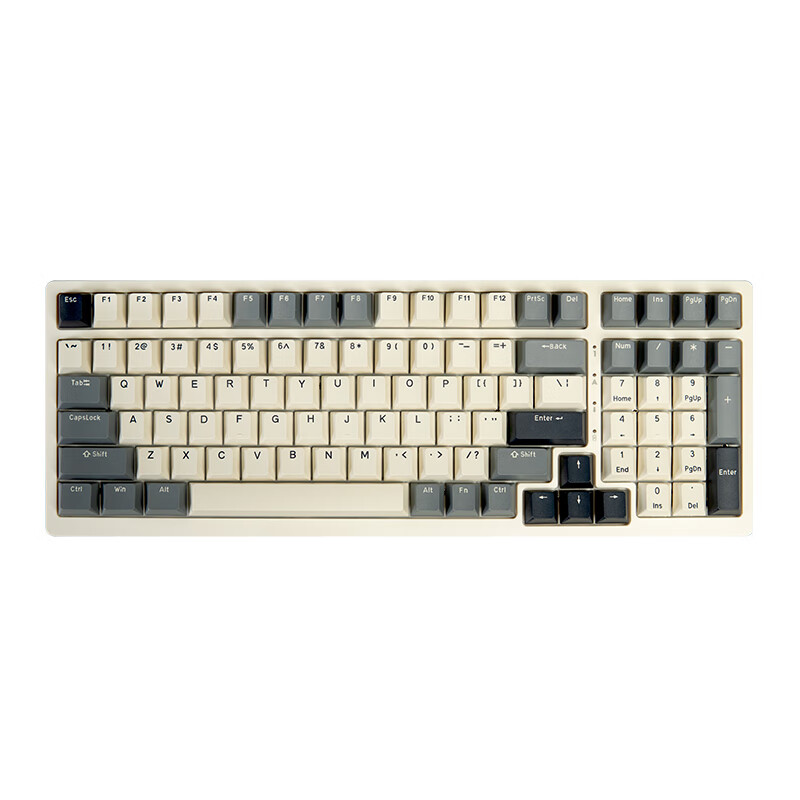ROYAL KLUDGE RK98 100键 三模机械键盘 五十度灰 茶轴 RGB 178.14元包邮（需凑单）
