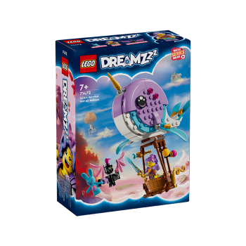 LEGO 乐高 积木拼装71472 伊茲的独角鲸热气球男孩女孩儿童玩具儿童节礼物