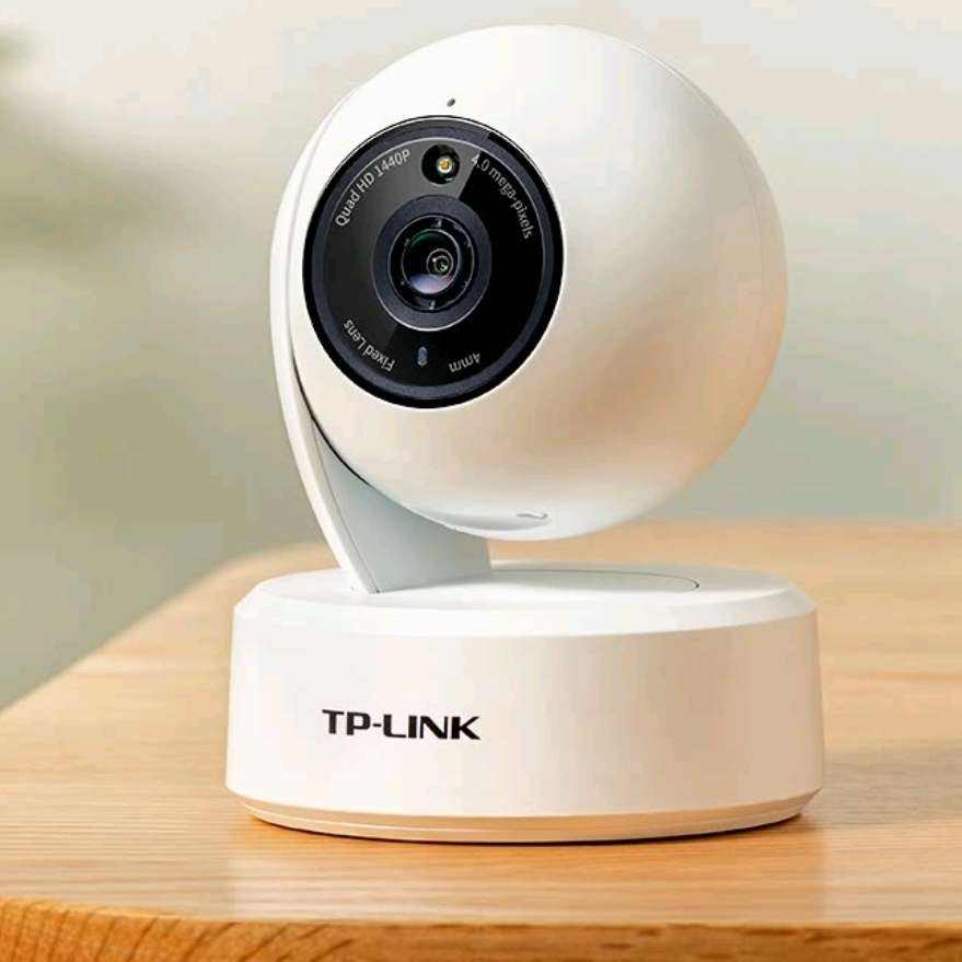 TP-LINK 400万监控摄像头家用监控器360度无死角带夜视全景无线家庭室内tplink手机远程婴儿宝宝监护器 124.41元（需凑单领券）