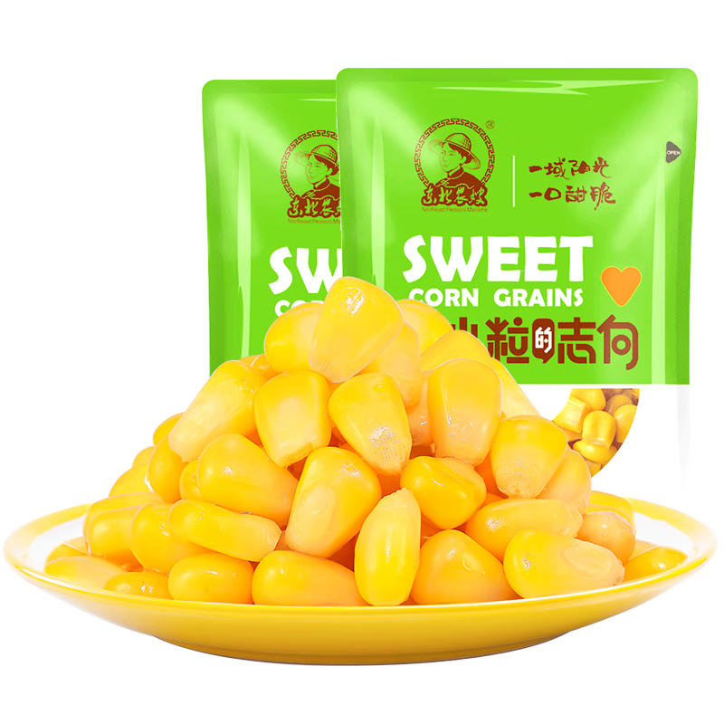 东北农嫂 即食甜玉米粒 105g/7袋 5.8元（需领券）