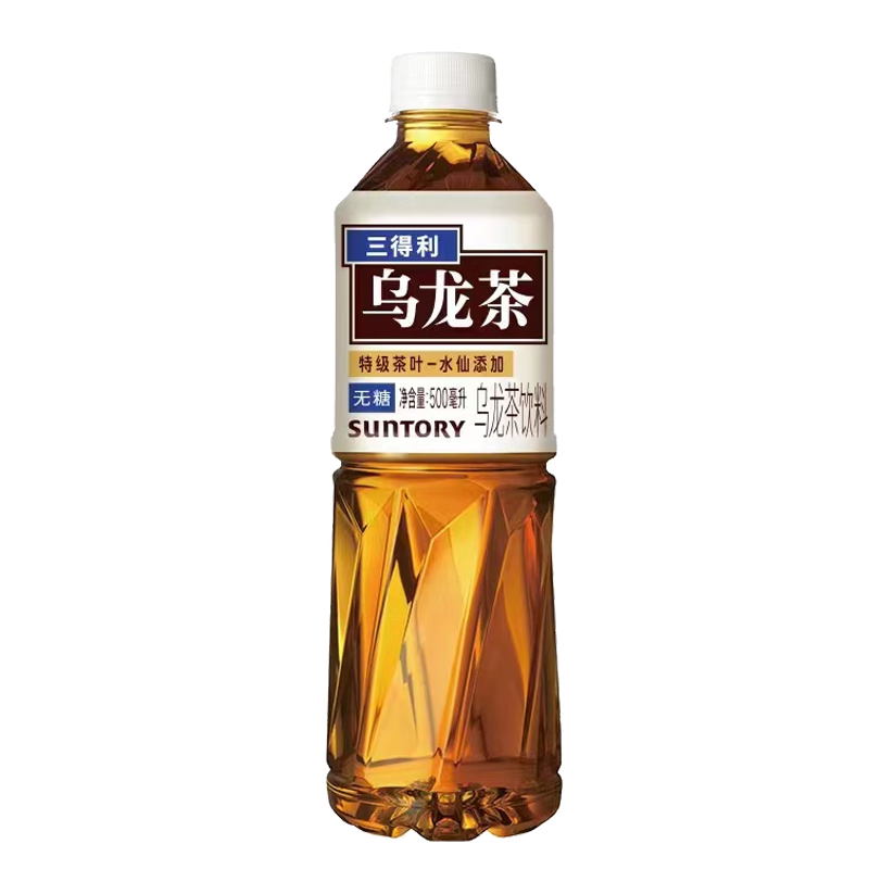 PLUS会员:三得利（Suntory）无糖乌龙茶 500ml*15瓶 44.88元包邮（需领券，合2.99元/瓶）
