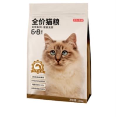 京东PLUS：京东京造 鸡肉蛋黄冻干双拼全阶段猫粮 10kg 194.22元包邮
