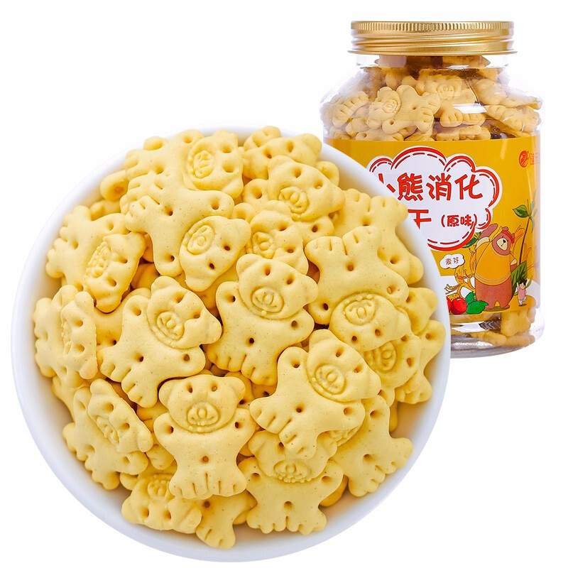 健元堂 小熊消化饼干 原味 120g 15元