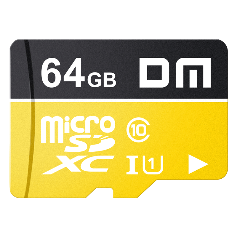 概率券：DM大迈 64GB TF存储卡  14.79元