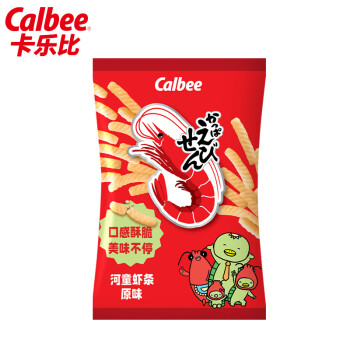Calbee 卡乐比 虾条 原味30g/袋 虾条零食 泰国进口 休闲膨化食品 薯片薯条