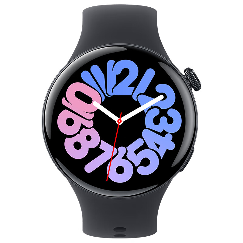 vivo WATCH 3 蓝牙版 智能手表 46mm 辰夜黑 软胶 999元