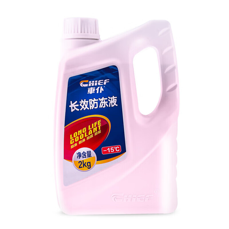 CHIEF 车仆 原厂防冻液-15度 红色 2KG 券后20.62元