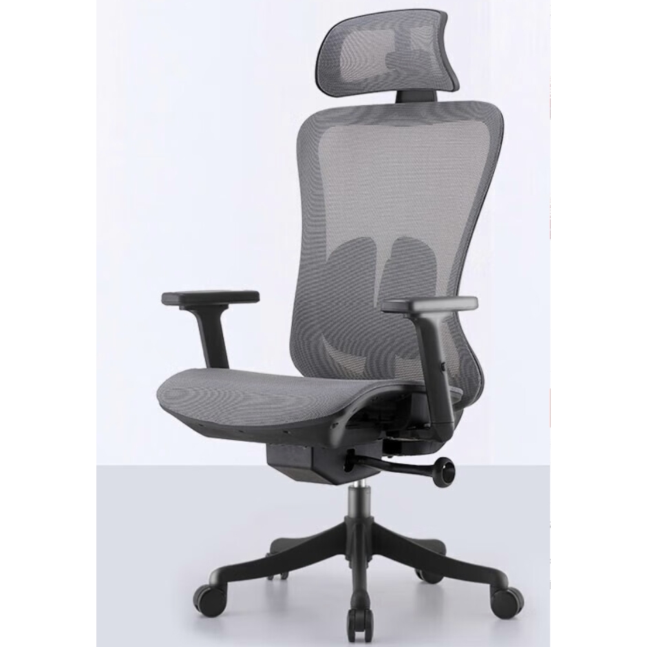 今日必买：菲迪-至成 人体工学椅 F182-03-灰+空气座垫 353.41元