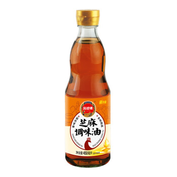 球嘜芝麻香油 火鍋調(diào)料蘸料 麻油涼拌面烹飪食用油 450ml