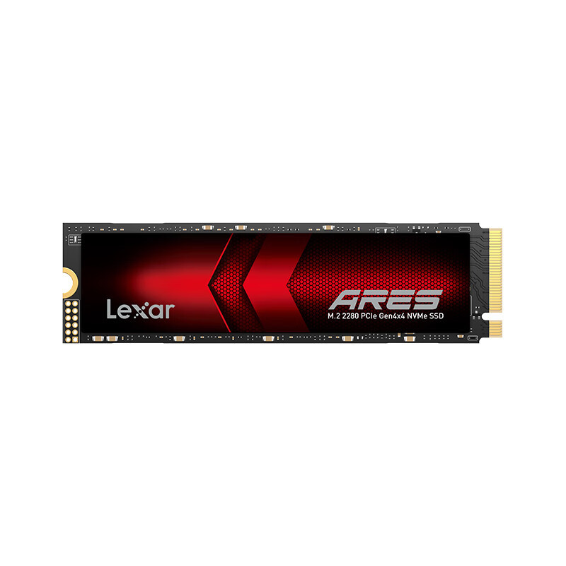 Lexar 雷克沙 ARES系列 LNM790X002T-RNNNC NVMe M.2接口 固态硬盘 2T（PCI-E 4.0） 券后745.01元