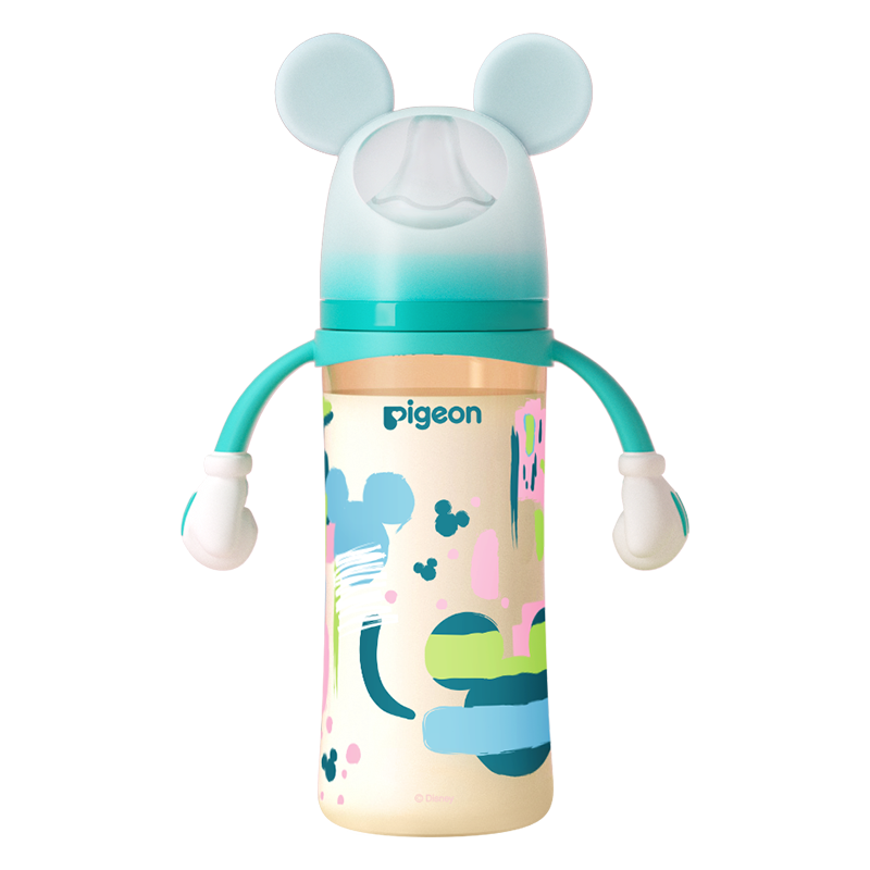 plus会员：Pigeon 贝亲 自然实感第3代迪士尼系列 PPSU奶瓶 330ml 105元包邮（需用券）