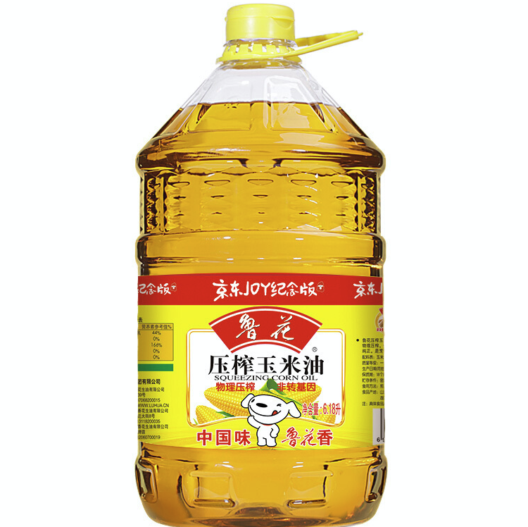 luhua 鲁花 压榨玉米油 6.18L 88.1元