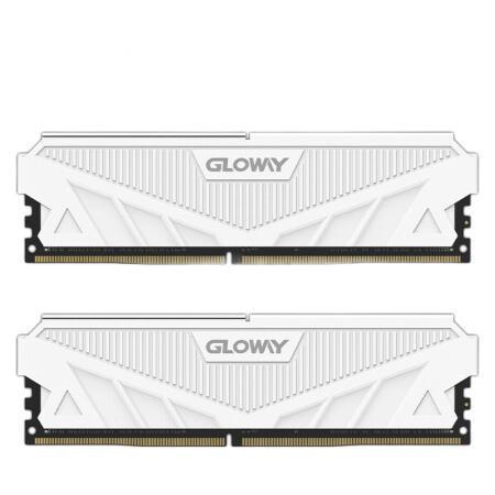 GLOWAY 光威 GW 光威 天策系列 DDR4 3200MHz 马甲条 台式机内存 皓月白 32GB 16GBx2 377.11元