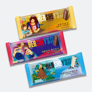 HERSHEY\'S 好时 女性力量款糖果巧克力 40g*12 办公室分享装三款口味随机发货