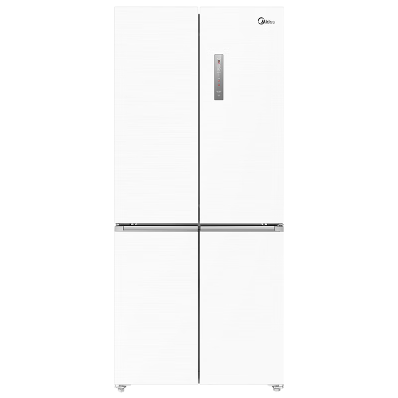 再降价、618预售、PLUS会员：Midea 美的 BCD-483WSPZM(E) 风冷十字对开门冰箱 483L 白色 3608.6元包邮（需定金）