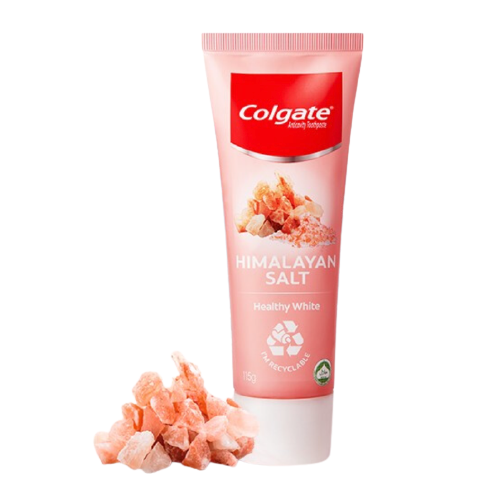 Colgate 高露洁 喜马拉雅玫瑰盐健康晶亮牙膏 115g 7.92元（15.84元/2件）