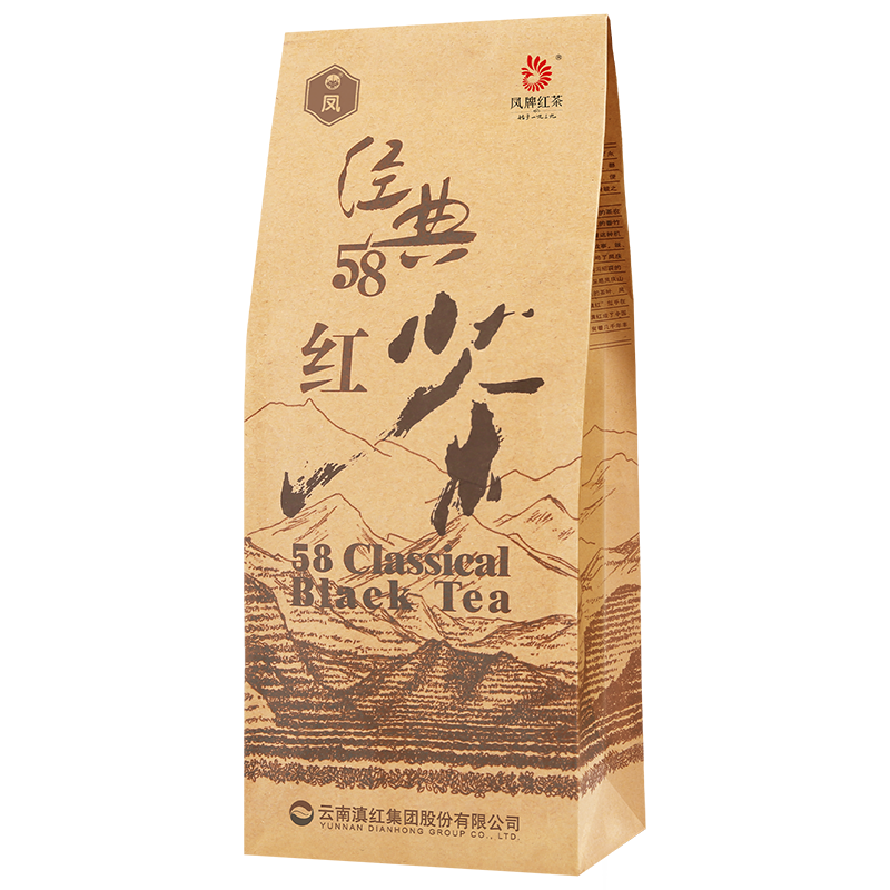 PLUS會員：鳳牌 特級 經(jīng)典58 紅茶 200g 199.68元（需領(lǐng)券，合49.92元/件）