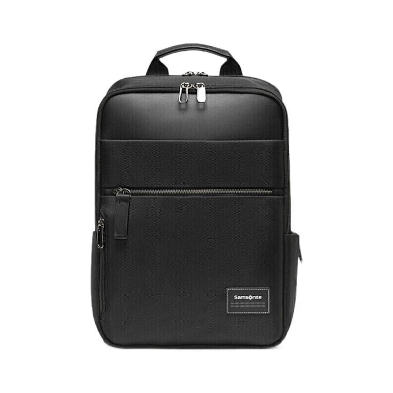 Samsonite 新秀丽 HEVES系列 14英寸双肩电脑包 TT0 001 黑色 券后370.55元