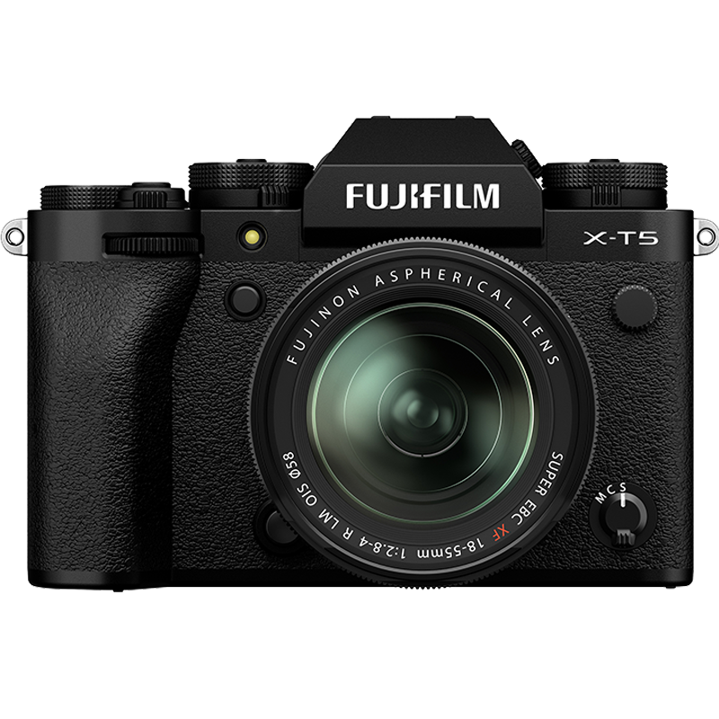 PLUS会员：FUJIFILM 富士 X-T5 微单相机 套机 黑色（18-55mm XF镜头） 15945.29元+税费 包邮